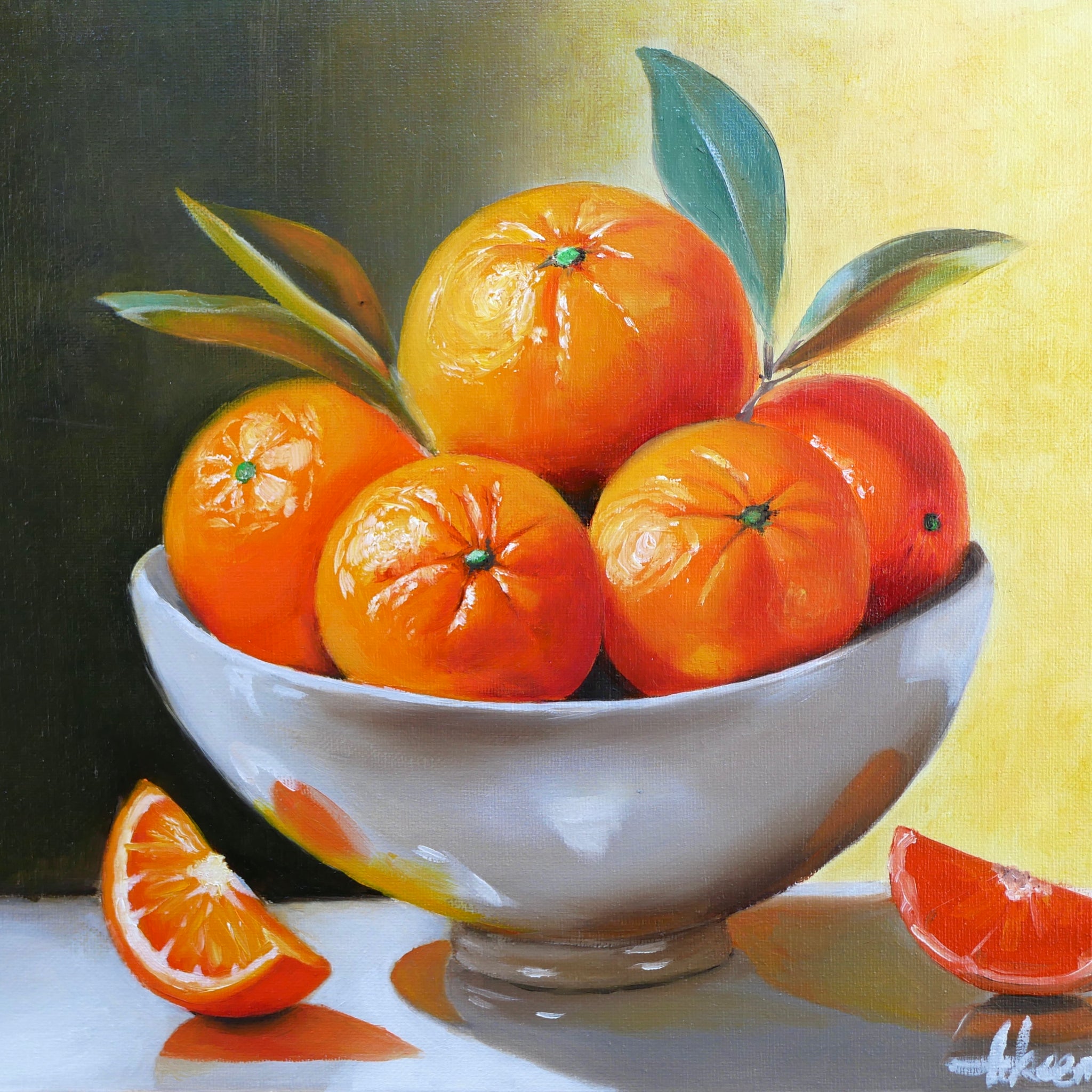 Orange Stillness 002