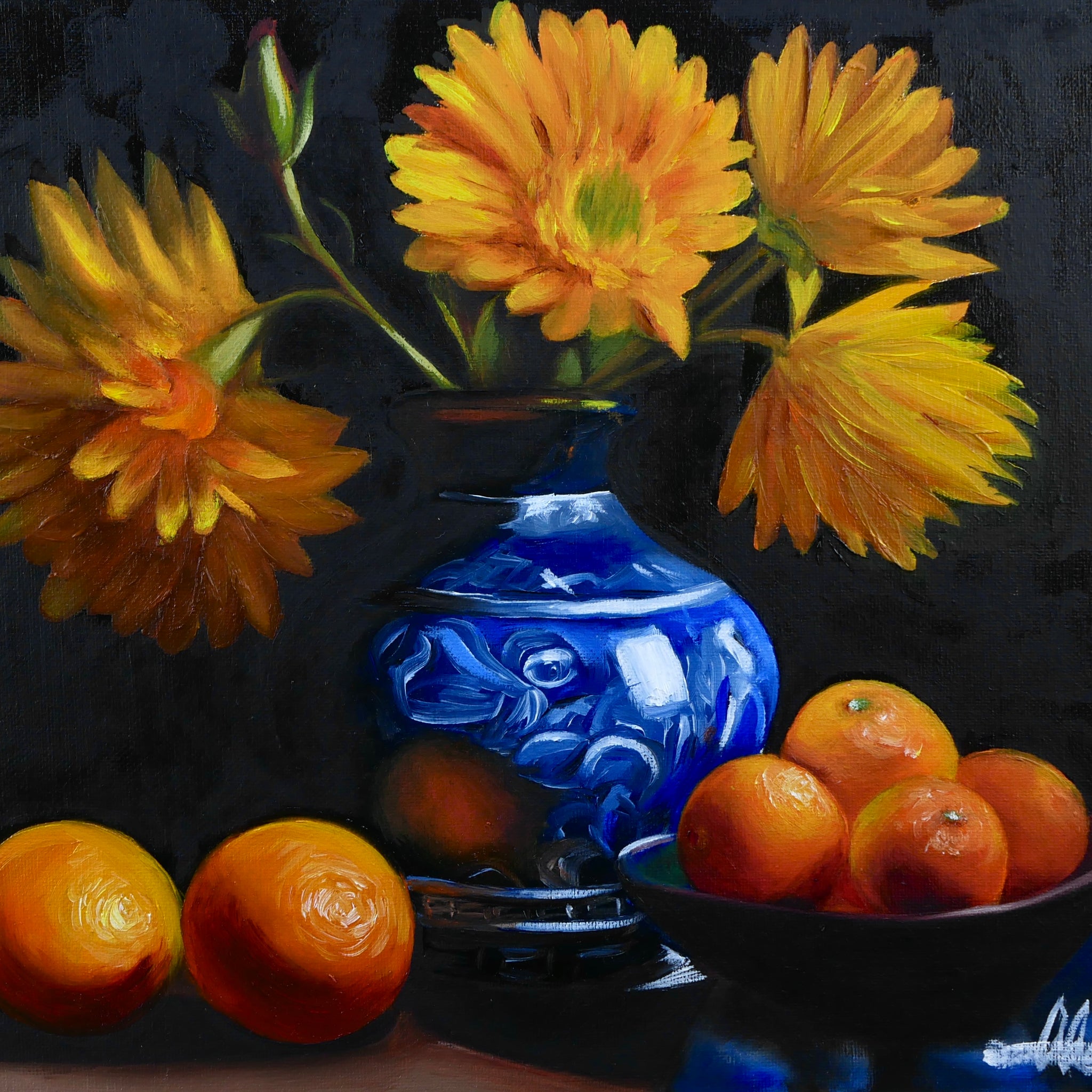 Orange Stillness 003